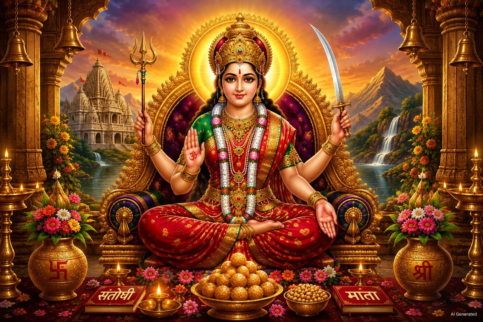 Santoshi Mata Ji Ki Aarti