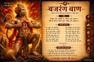 Shri Bajrang Baan Paath