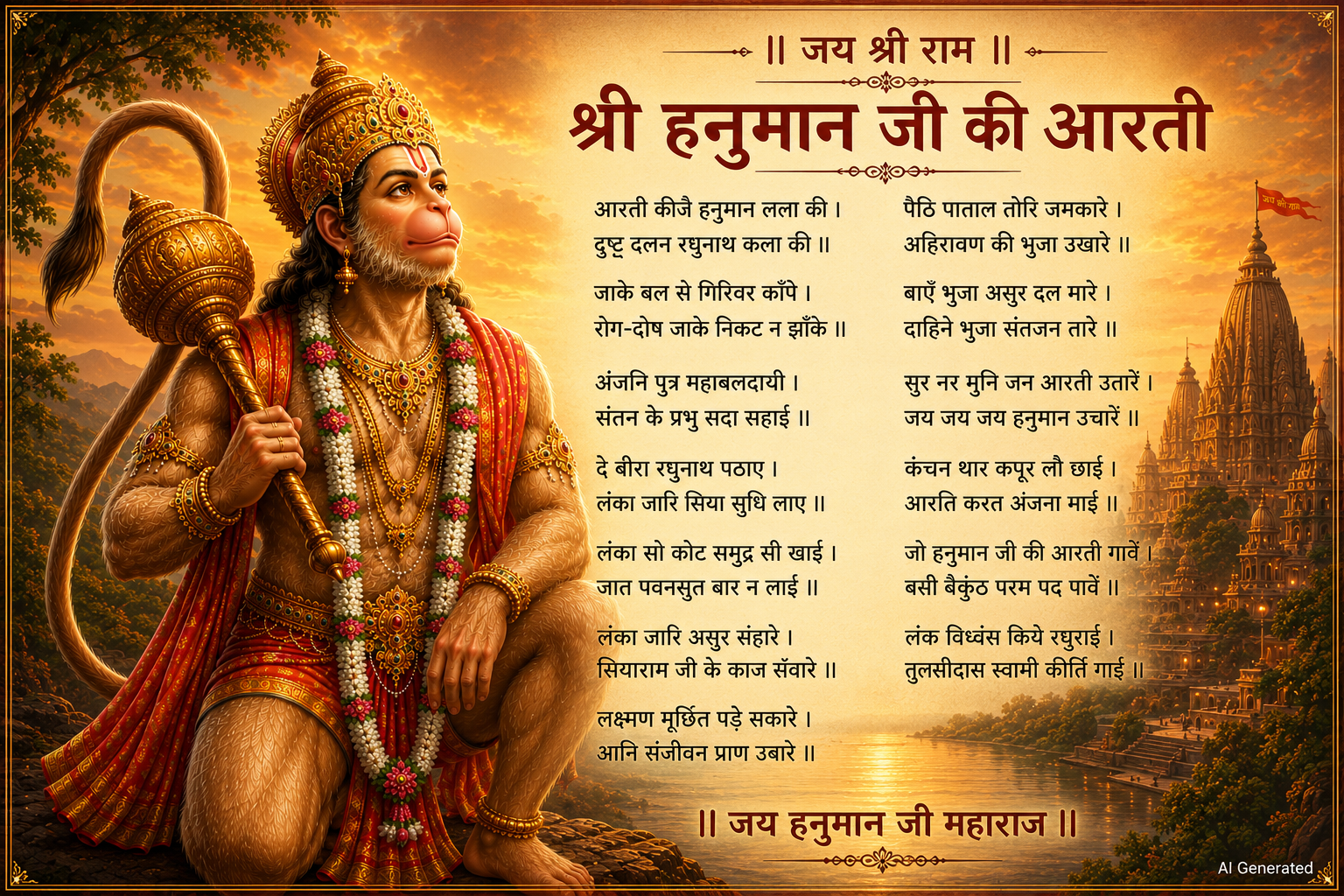 Shri Hanuman Aarti