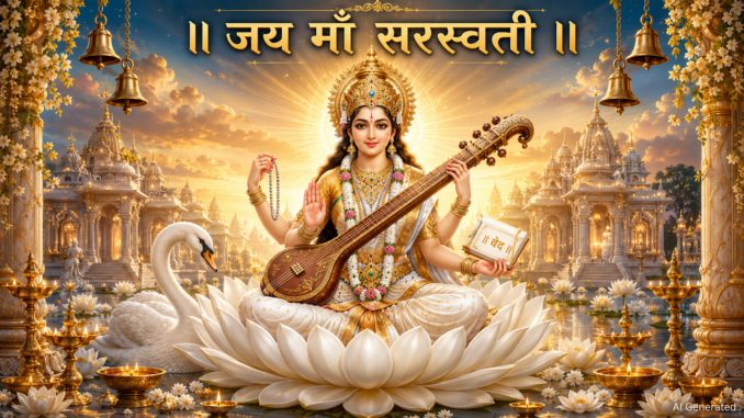 Shri Saraswati Mata Ki Aarti