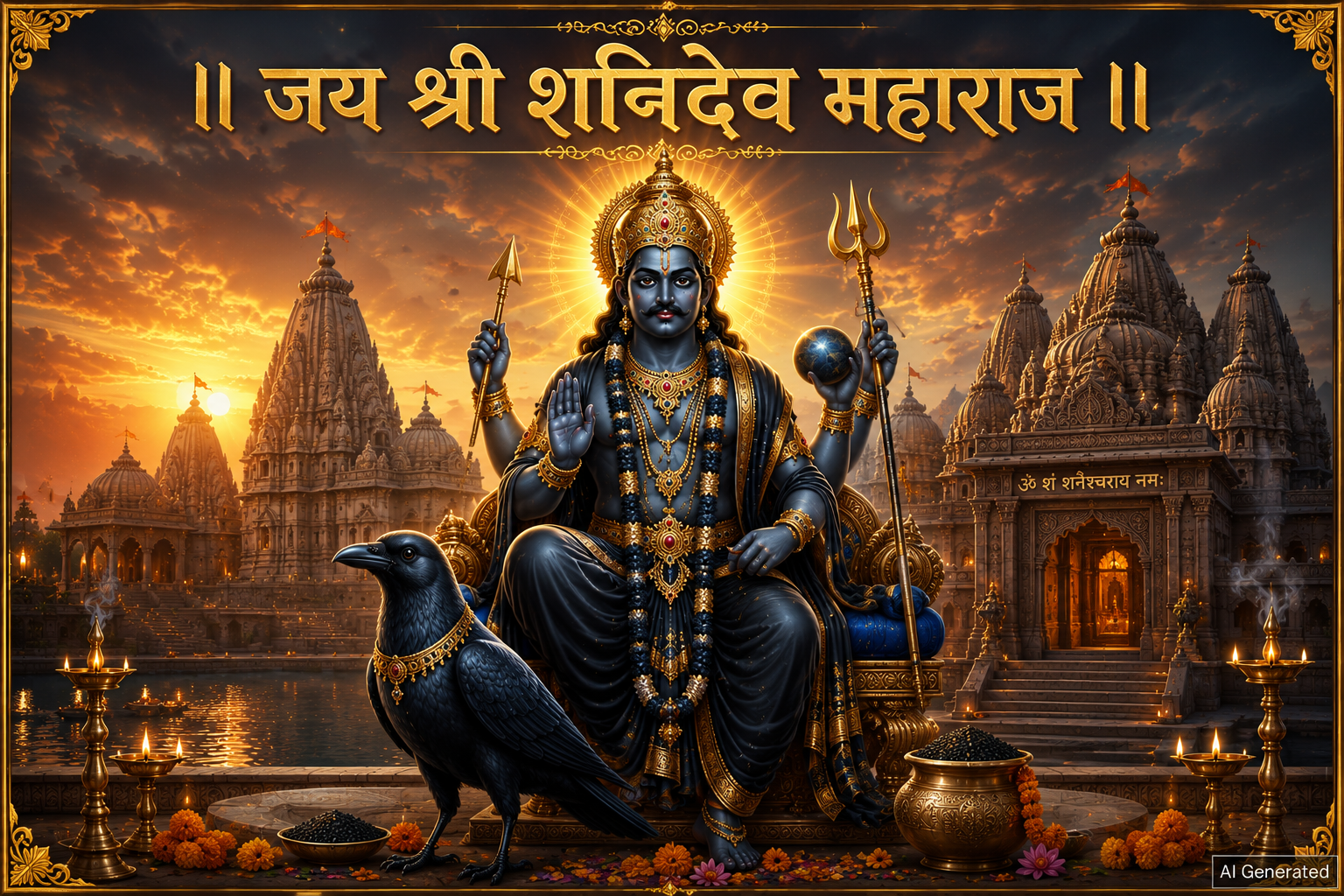 Shri Shani Dev Maharaj Ji ki Aarti