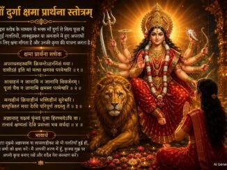 Maa Durga Kshama Prarthna Stotram