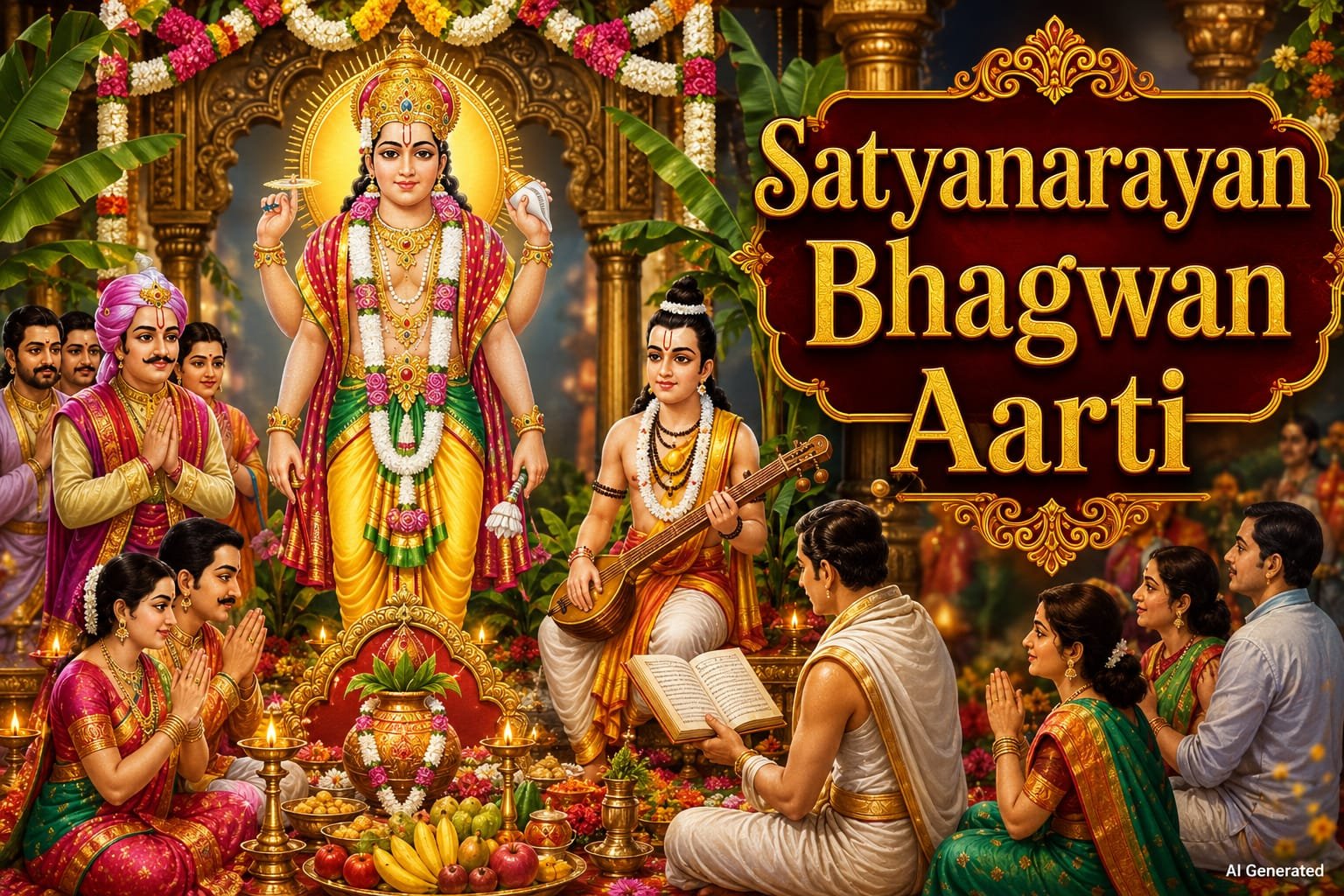 Shri Satyanarayan Bhagwan Ji Ki Aarti