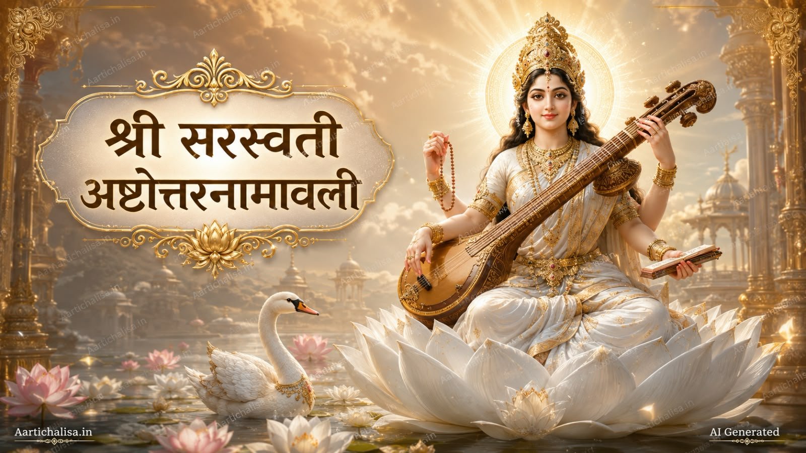 Sarasvati Maa Ashtottara Shatnam Namavali