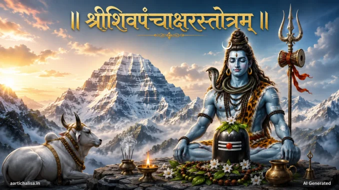 Shiv Panchakshar Stotram Mantra