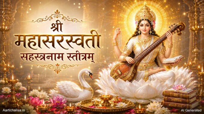 Shri Maha Sarasvati Sahastra Stotram