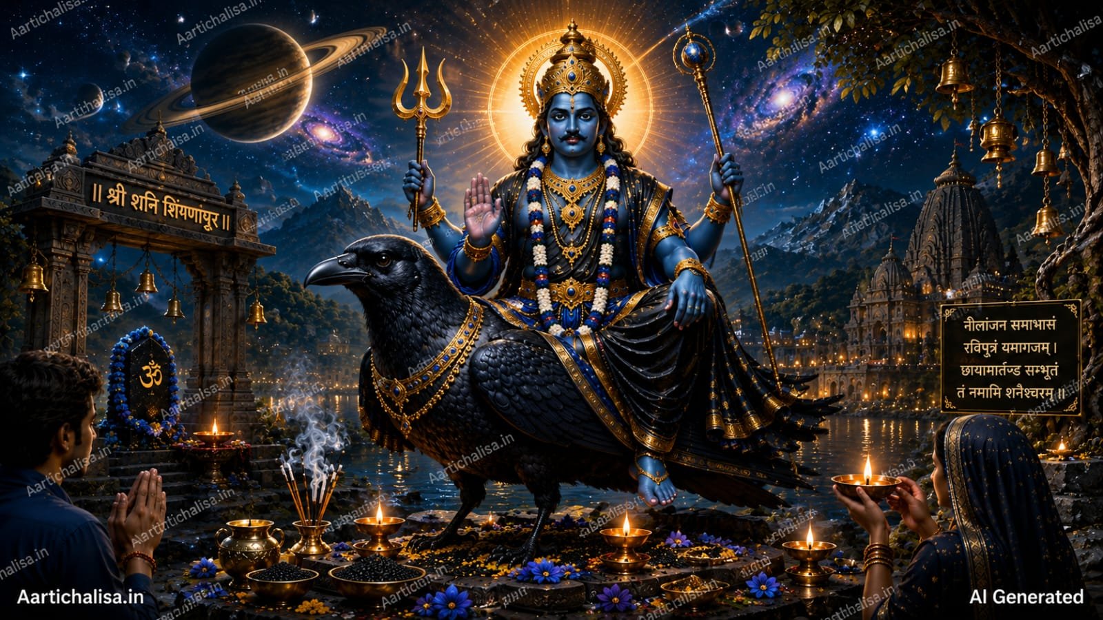 Shri Shani Dev Maharaj Ji ki Aarti - 2