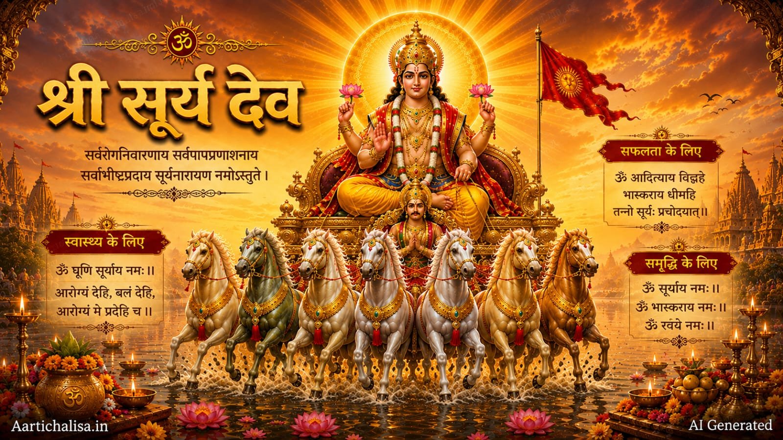 Shri Surya Dev - Om Jai Surya Bhagwan