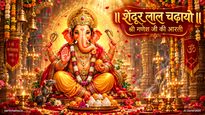 Shendur Laal Chadhayo - Shri Ganesh Aarti