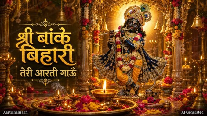 Shri Banke Bihari Teri Aarti Gaun