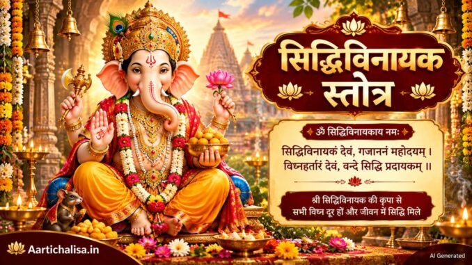 Shri Siddhivinayak Stotram